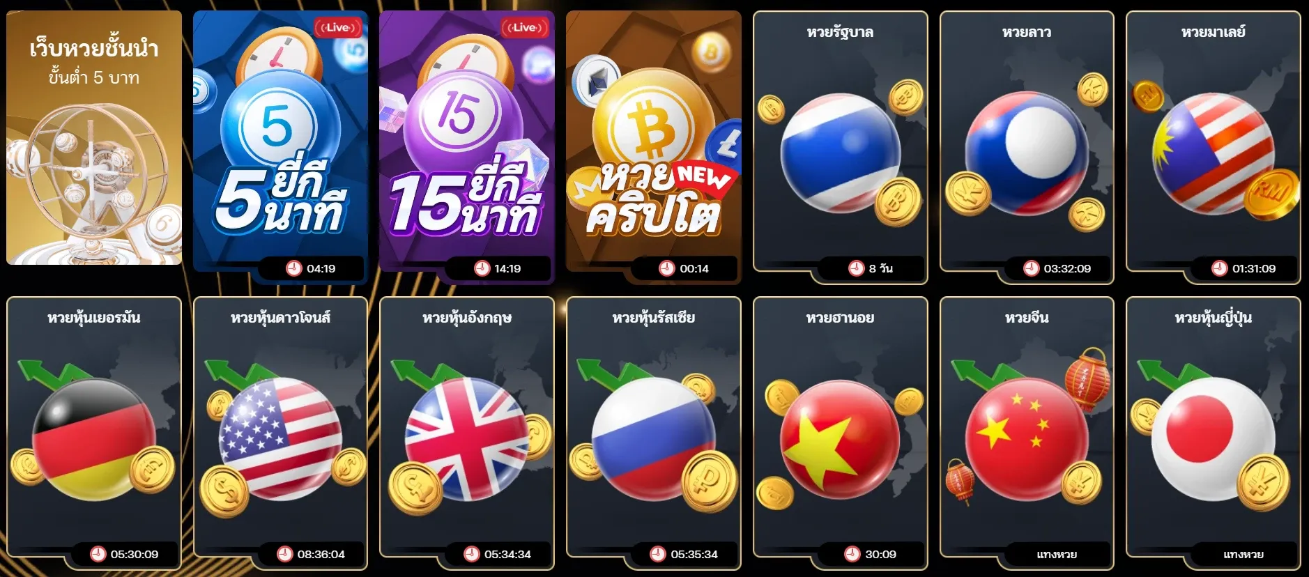 รวม โชค หวย